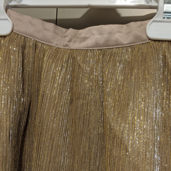 NWT Twik Gold Skirt NWT - Picture 2 of 5